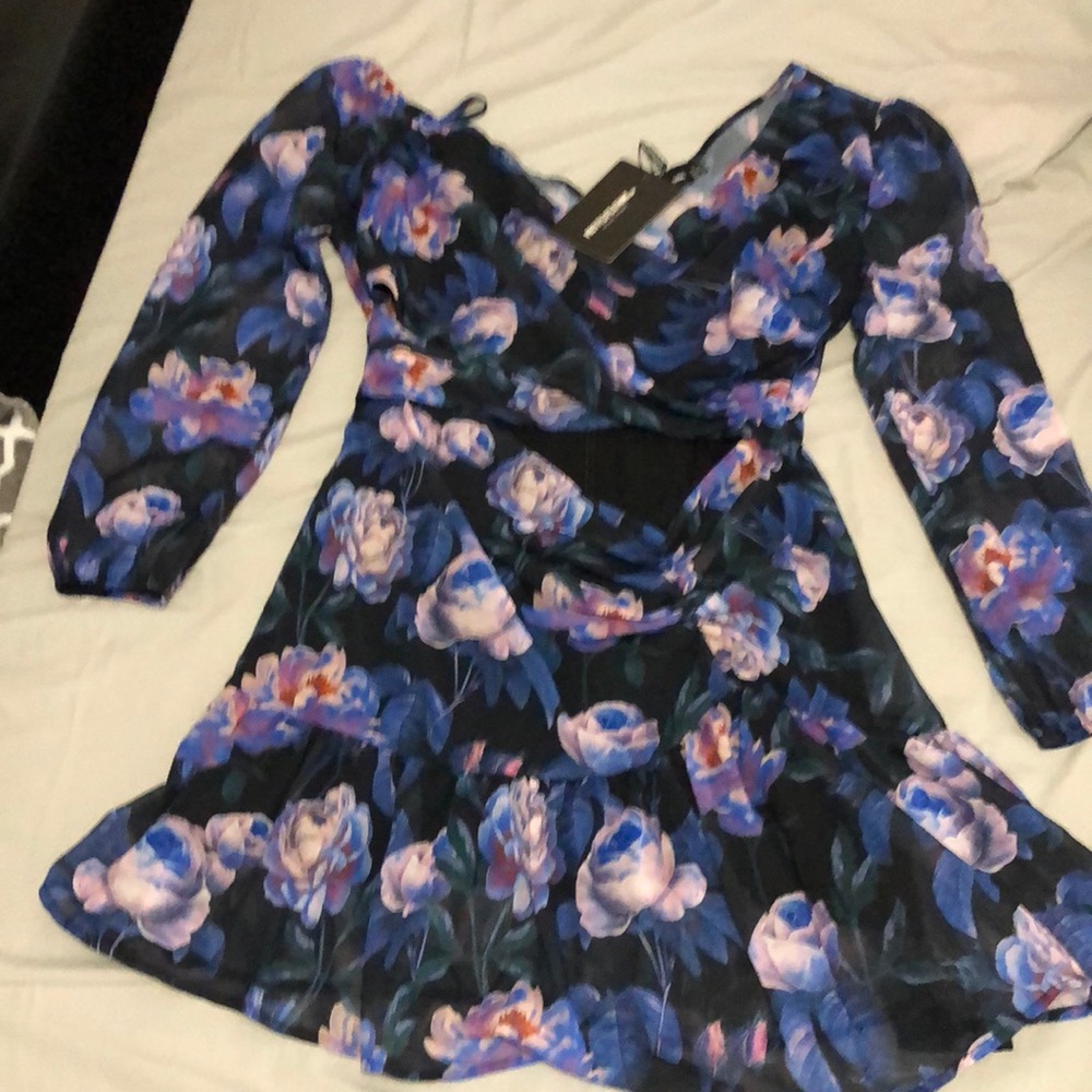 Cut out front dress